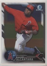 2016 Bowman Chrome Prospects Victor Alcantara #BCP168 a3j