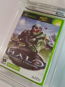 Halo: Combat Evolved &bull; WATA 9.0 CIB &bull; Launch Team NFR &bull; Xbox &bull; Not VGA/CGC