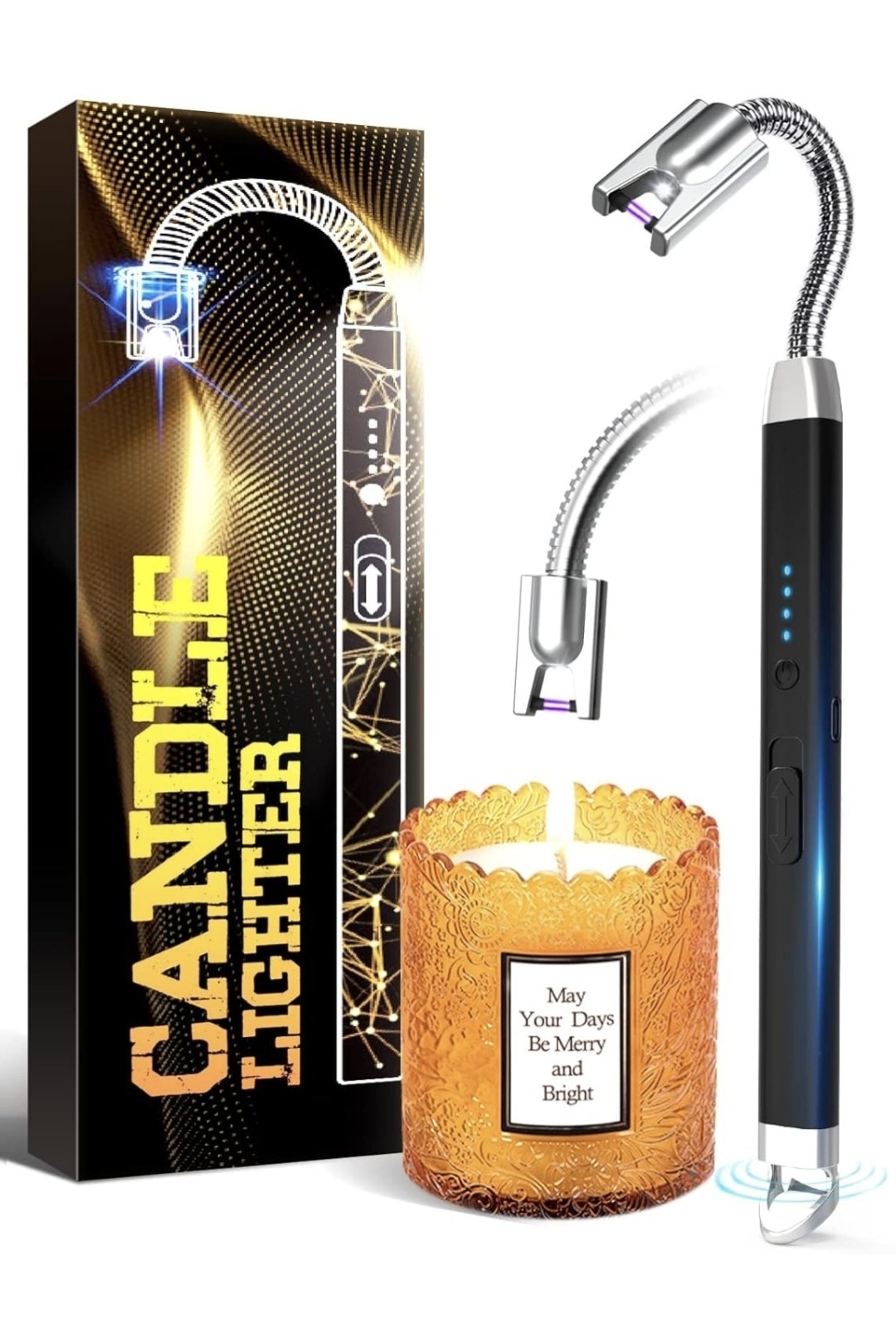 &ndash; Electric Arc, Flexible Neck, Safety Lock
