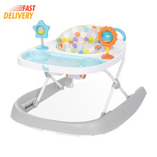 Baby Trend Dine N' Play 3-In-1 Feeding Walker - Hexagon Dots