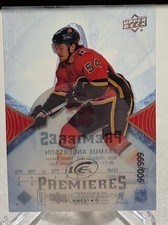 RASMUS ANDERSSON Upper Deck Ice Premieres ROOKIE 900/999