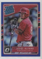 2017 Panini Donruss Optic Rated Rookies Blue Prizm 74/149 Jorge Alfaro #51 1u6