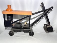 Antique Keystone Pressed Steel Toy Steam Shovel   Early 20th Century