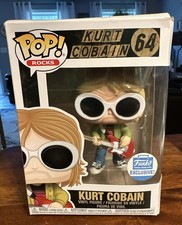 激レア Funko pop! Rocks  Cobain #64 Amazon.com: POP Rocks: Kurt Cobain with Sunglasses : Toys & Games