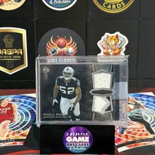 2014 NFL Bowman Sterling - Rookie Dual Relics Khalil Mack #BSRDR-KM (MEM, RC)