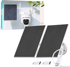 Vicohome 5V Solar Panels for Security Cameras for Bird Feeder 23% Energy Convers