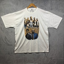 Vintage Y2k New Edition K-CL & Jojo Rap Shirt Men 2XL White R&B Music Band Tour