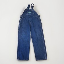 Key Imperial Denim Bib Overalls Mens 44x32 Blue Carpenter Jean Workwear Utility