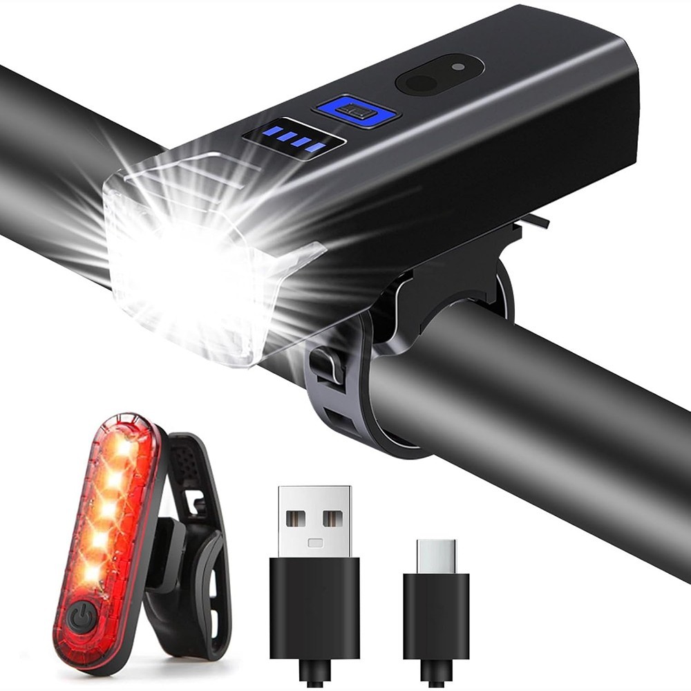 Bicycle Super Bright 9000LM LED Bike Light USB Rechargeable 