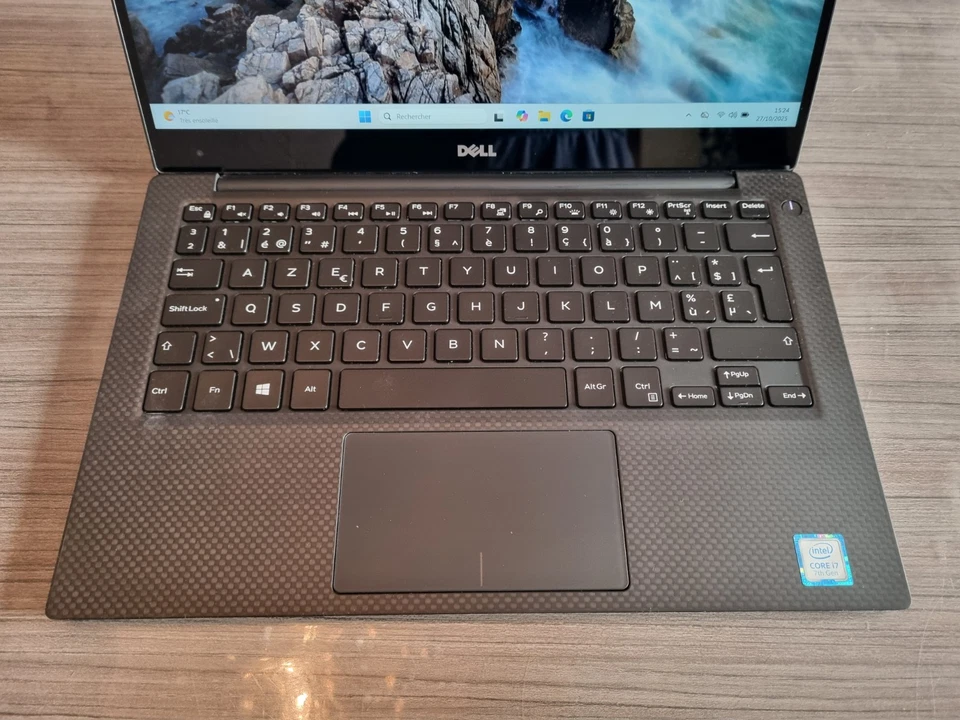 Ordinateur PORTABLE DELL XPS 13 9360 i7 7500U 8 Go 256 Go SSD QHD+ Tactile (1) - Photo 2/4