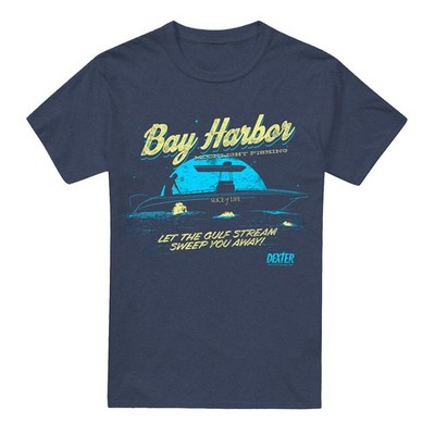 Dexter - ''Moonlight Fishing'' T-Shirt für Herren/Damen Unisex (TV15330)