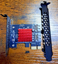 PCI-E 1X GEN3 To Sata3.0 Full Speed Expansion Card 2-Port 6G Adapter