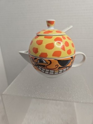 VTG Ritzenhoff Germany My Sweetheart Creamer & Sugar Bowl Tim Davies Pirate 