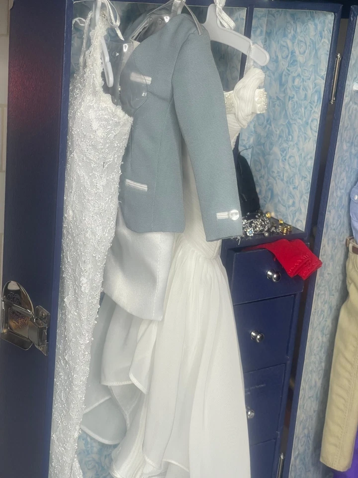 Franklin новый чехол/сундук для принцессы Дианы одежды и аксессуаров. - Изображение 3 из 4