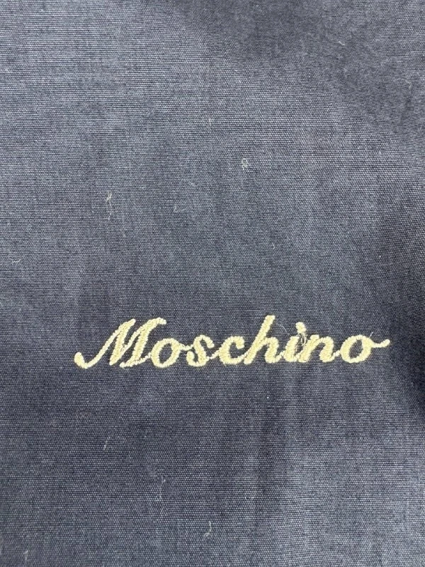 Camisa Moschino Para Hombres Azul Manga Larga Abotonada Barata y Chic Talla L Foto 4 de 4
