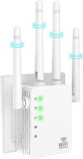 1200Mbps WiFi Range Extender WiFi Repeater Wireless Internet Signal Booster Dual