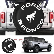 For Ford Bronco 32" 33 Spare Wheel Tire Tyre Soft Cover Case Heavy Duty Vinyl