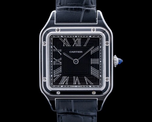 Cartier Santos de Cartier CRWSSA0046 31.4 mm Black Dial