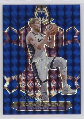 2023-24 Panini Mosaic Blue Mosaic Prizm 119/199 Domantas Sabonis #76 ru7