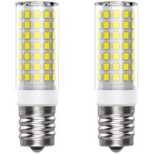 8W Dimmable LED Microwave Bulb   Daylight 6000K, 100W Halogen Equivalent, 2-Pack