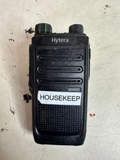 Hytera BD502i UHF 400-470MHz Portable Two-Way Radio Digital No Charger UNTESTED