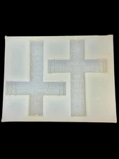 Dual Cross Silicone Mold For Resin