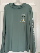 Salty Crew Tailed Hood Sunshirt Size L