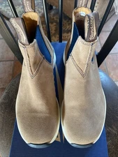 BLUNDSTONE ACTIVE BOOT 2146 *6.5 AU/7.5 US MEN/9.5 WOMEN* SAND/NAVY * NEW! SALE!