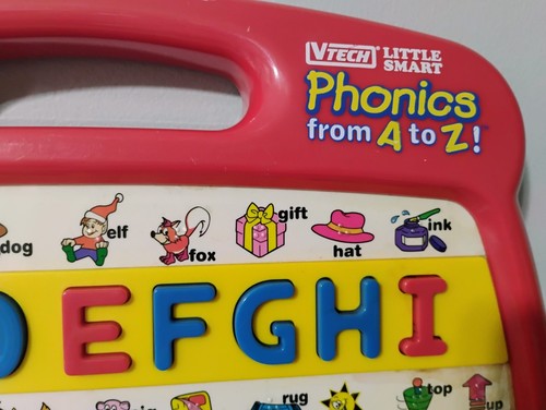 Vintage VTech Little Smart Phonics From A To Z Learning Tablet Toy WORKS - Picture 2 of 12