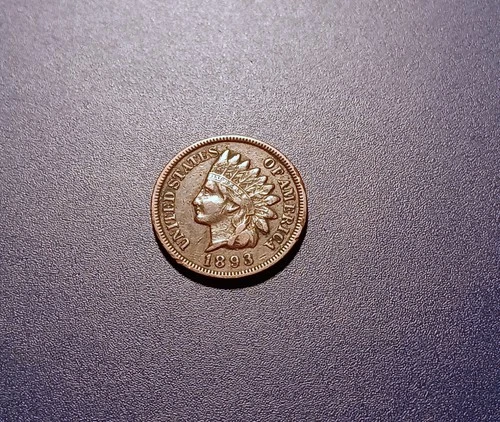 XF 1893 Indian Head Cent