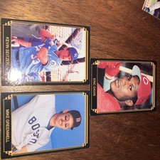 1988 Pacific Cards & Comics Big League All-Stars Davis 3 Greenwell 4 Seitzer 6