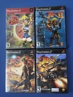 New ListingJak and Daxter 1 2 3 Jak X Combat Racing Bundle (Sony Playstation 2 PS2) Lot (4)