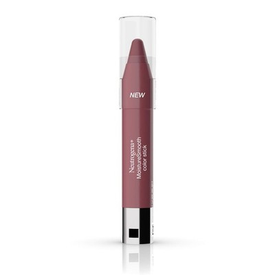 Neutrogena MoistureSmooth Color Stick, Lipstick, 120 Berry Brown, 0.11 Oz