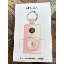 iVALUX Portable Wireless Charger for Apple Watch Travel Keychain Power Bank