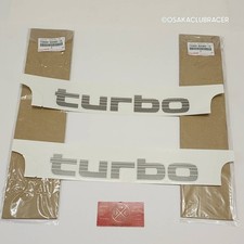 Genuine Oem Toyota Land Cruiser Hdj80 Silver Turbo Side Decals Stickers X2 Jdm Genuine Oem Toyota Land Cruiser Hdj80 Silver Turbo Side Decals Stickers X2 Jdm