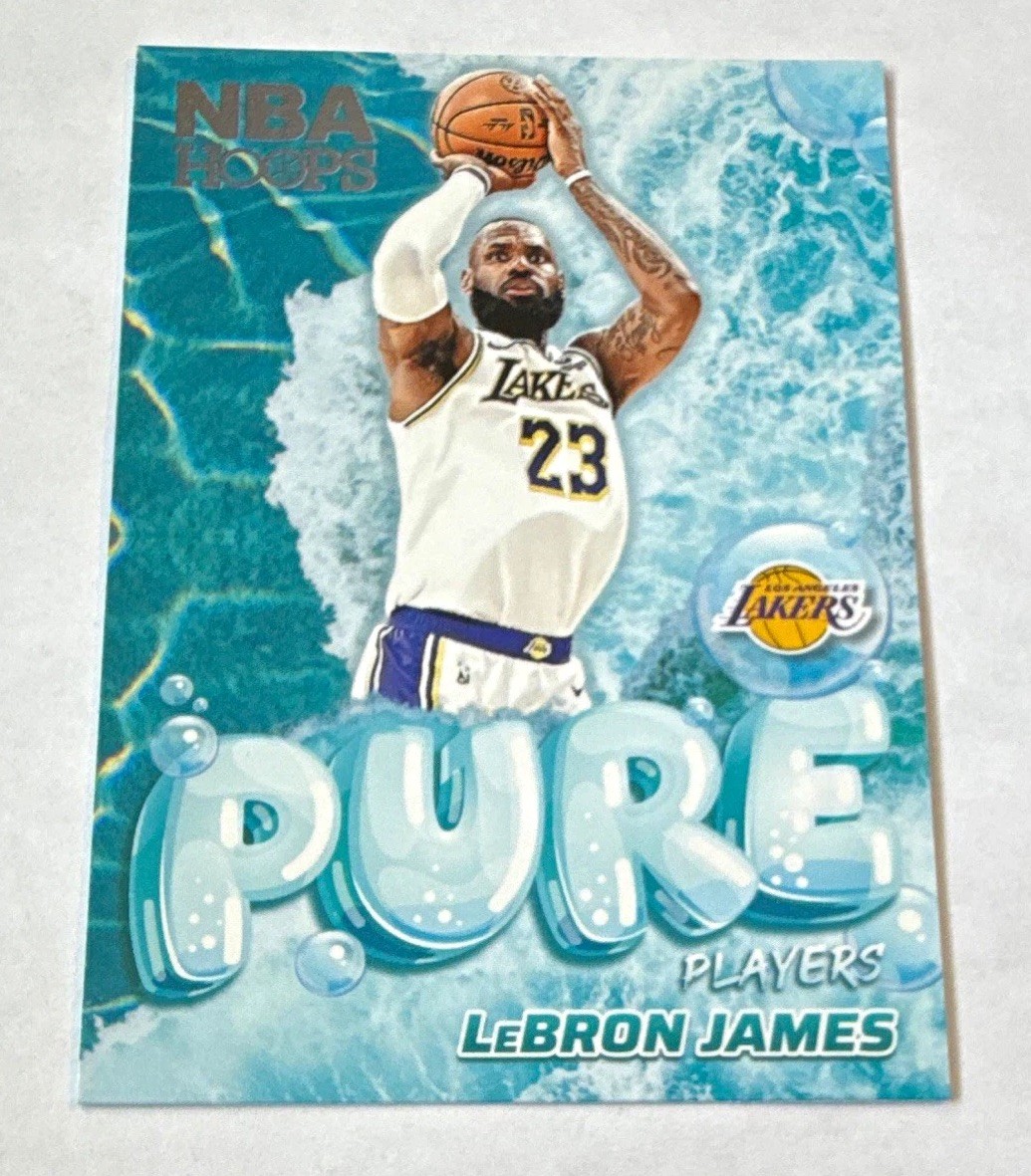 Panini NBA Hoops Pure Players Insert LeBron James Lakers #8 2024-25