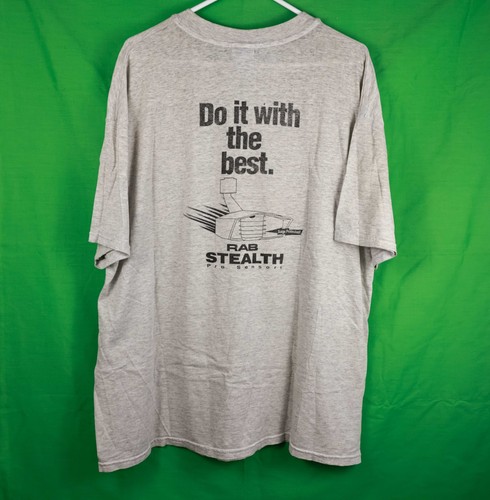 Rab, Vintage 90s/Y2K Rab Stealth Promo T-Shirt Gray XL Worn Thin Thrashed Sensor