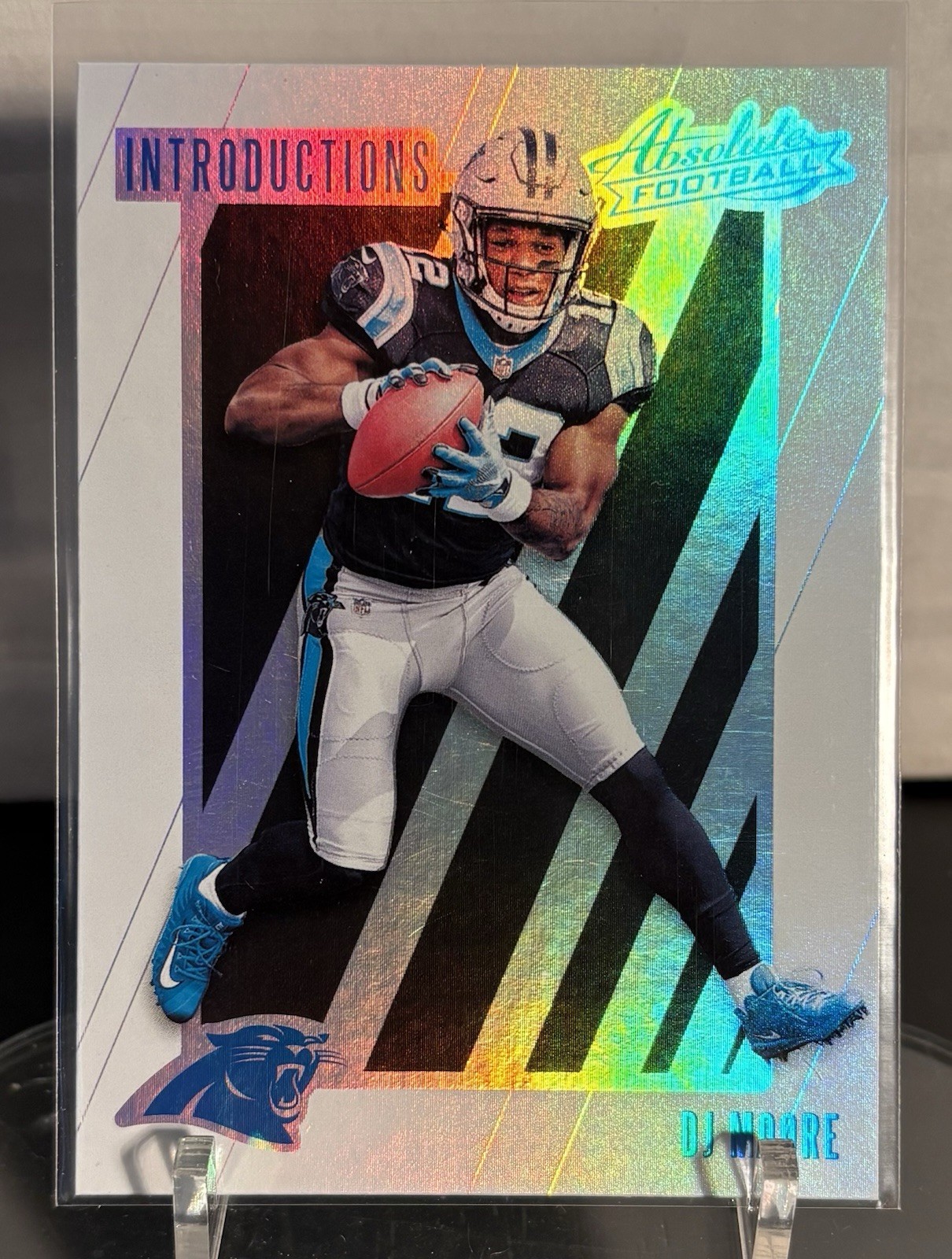 2018 Panini Absolute - Introductions D.J. Moore #IN-DM (RC)