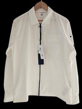 C.P. Company Men's Gabardine Zip Overshirt Size Medium, Brand New With Tags