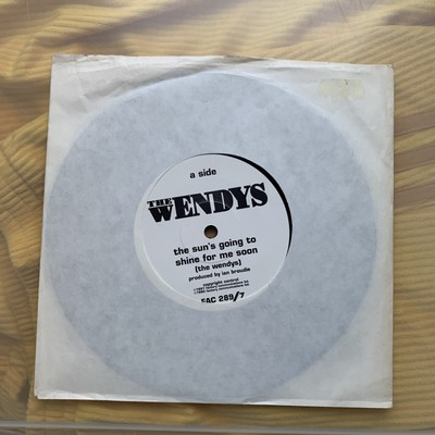 The Wendys The Sun's Going To Shine For Me Soon  7  Promo Factory 1991 NM