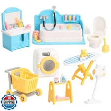 Dollhouse Furniture Set for Kids Toys Miniature Doll House Access