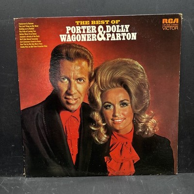 THE BEST OF PORTER WAGNER DOLLY PARTON VINYL LP RECORD