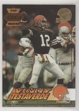 1994 Collector's Edge Pop Warner Bronze 22K Gold Helmet Vinny Testaverde #33 0q3