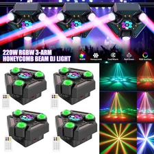 UKING Laser Moving Head Light RGBW Beam Stage Effect Lighting DMX Disco DJ Show