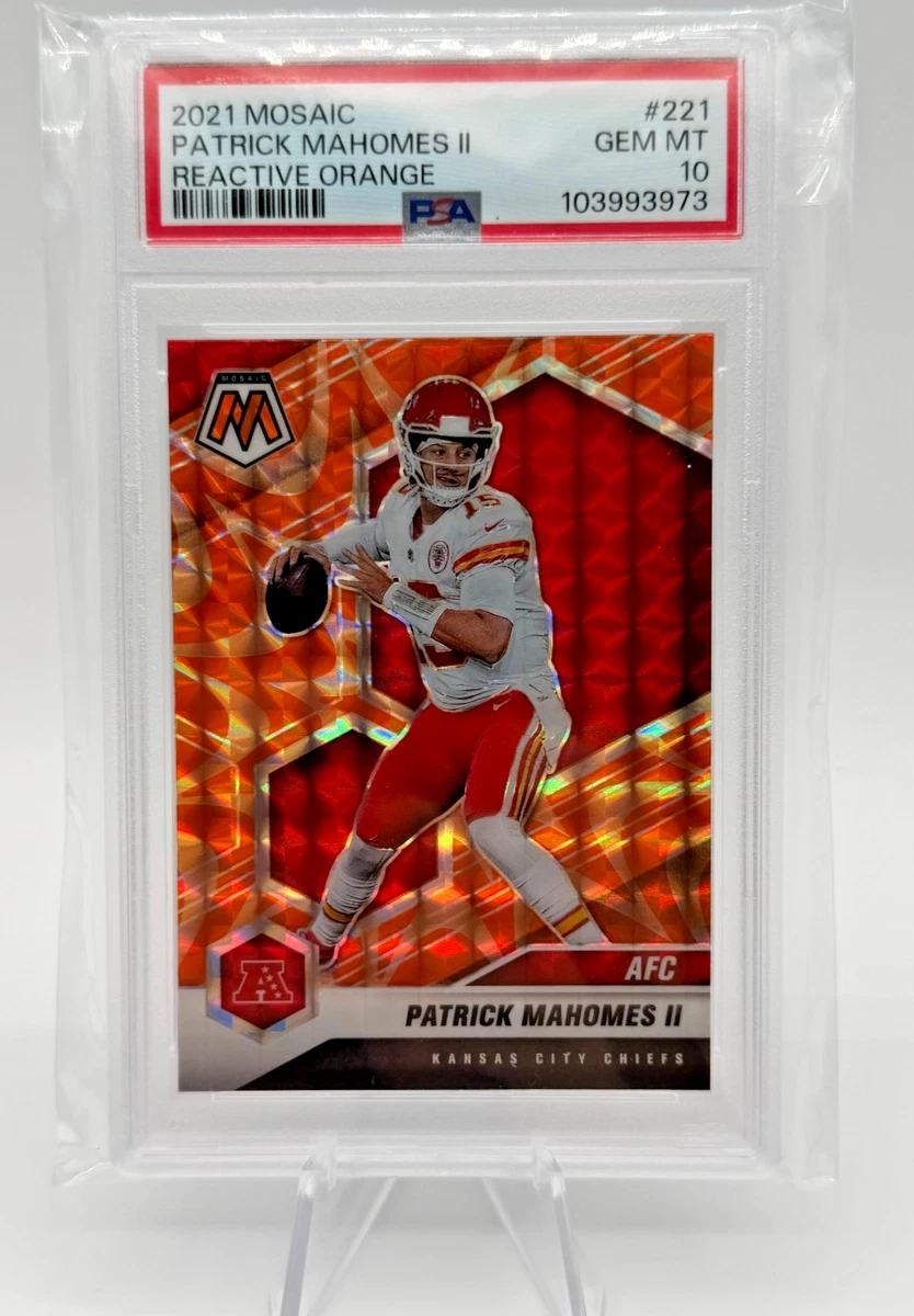 Patrick Mahomes Professional Sports Authenticator (PSA) Football