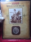 1888P  Morgan Dollar Legends of the West  BILL PICKETT w/USPS Stamp and Card