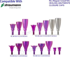 US Dental Healing Abutment Closure Cover Cap Screws Regular Fit ITI Straumann