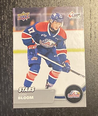 2021-22 Upper Deck CHL STARS Josh Bloom Saginaw Spirit! #309