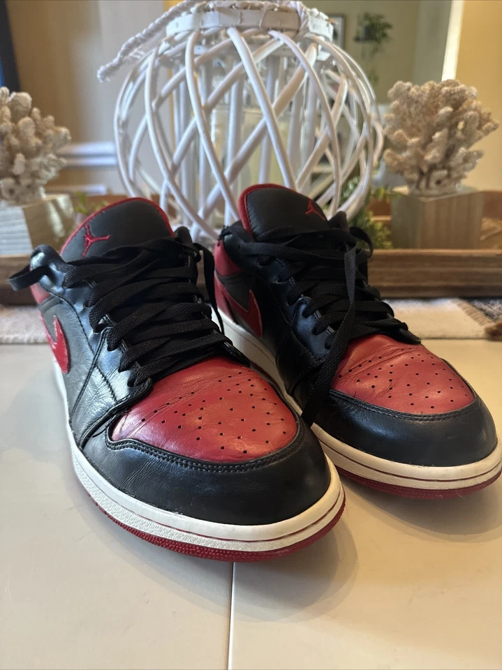 Talla 11 - Air Jordan 1 Phat Low Bred - 338145-061 Foto 2 de 4