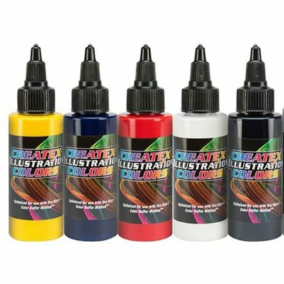Createx Illustration Colors Opaque Acrylic Airbrush Paint, 2oz Bottle